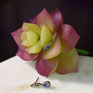 Tanzanite Dangle Earrings